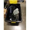 Image 1 : TOTE OF LEATHER JACKETS AND CLOTHING