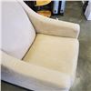 Image 2 : BEIGE MICROFIBRE ARMCHAIR