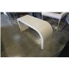 Image 2 : MODERN CURVED ARCH HALL TABLE, SOFA TABLE