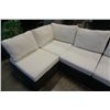 Image 2 : 7 PIECE MODULAR WICKER PATIO SECTIONAL SOFA