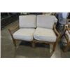 Image 2 : RATTAN CHAIR AND LOVESEAT