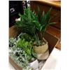 Image 2 : BOX OF ARTIFICIAL PLANT DECOR