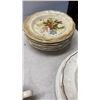Image 4 : MIKASA GARDEN CLUB CUPS AND SAUCERS AND BOWLS AND OTHER IRONSTONE PLATES