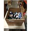 Image 1 : BOX OF NEW SHAVE GEL AND HYGENE ITEMS