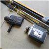 Image 2 : VINTAGE PANASONIC UHF/VHF PORTABLE TV WITH CANON AND KODAK VIDEO CAMERAS INCLUDING PROJECTION SCREEN