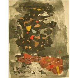 ARDON Color Etching Israeli Abstract