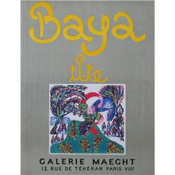 BAYA Colour Litho French Maeght