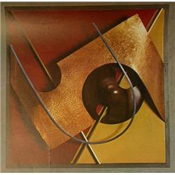 CESAR DOMELA Poster Lithograph De Stijl