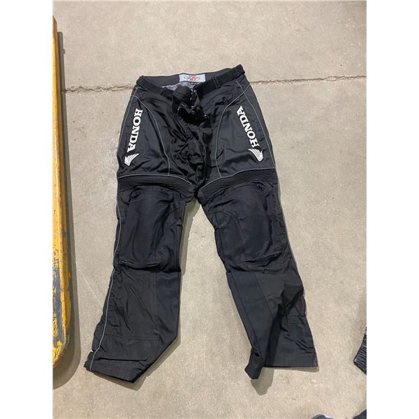 Honda Joe rocket xl riding pants see picture needs repair