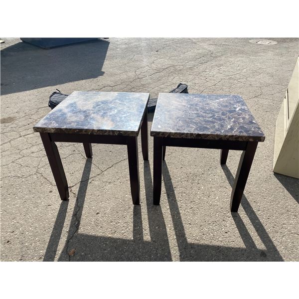 Pair end tables