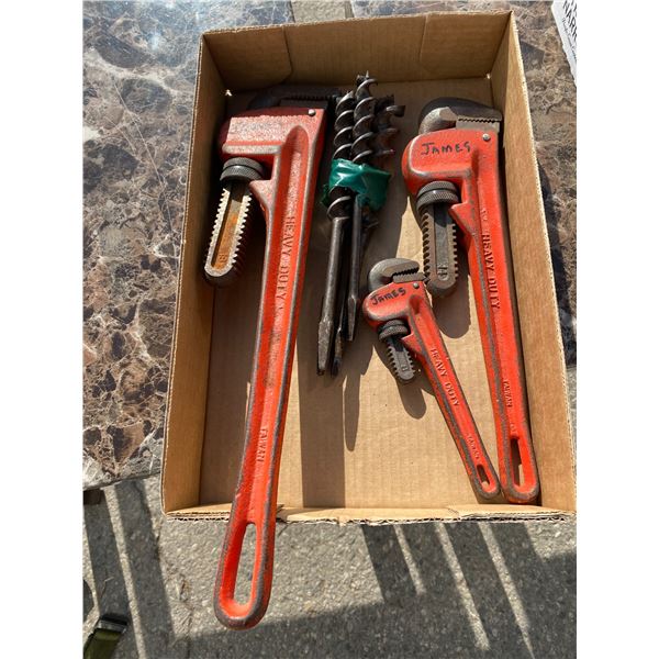 Pipe wrenches and other