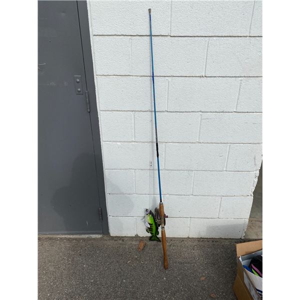 Fishing rod, reel abs fish