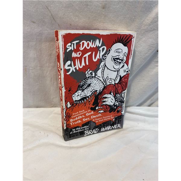 Sit down and shut up book