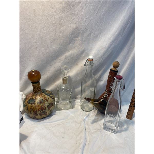 Jars and decanters