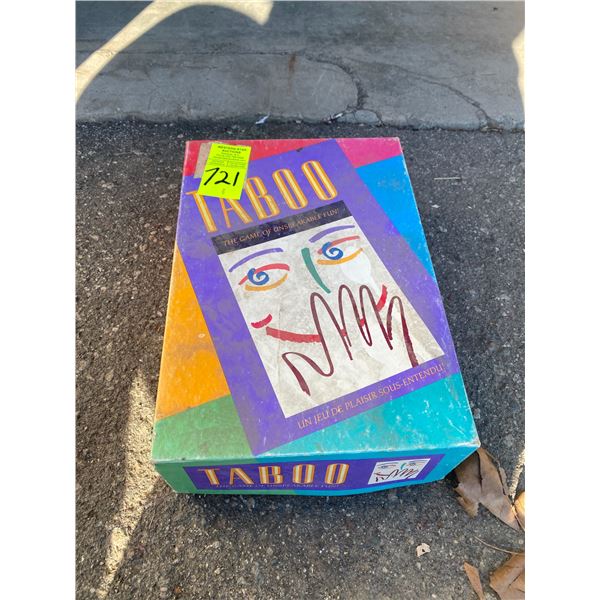 Taboo game