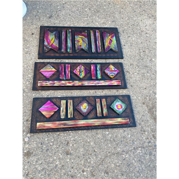 Metal wall decor