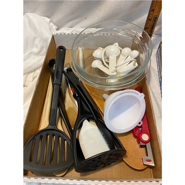 Kitchen utensils etc