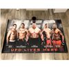 Image 1 : EXTRA LARGE UFC PROMO POSTER
