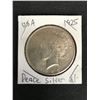 Image 1 : 1925 USA SILVER PEACE DOLLAR