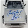 Image 2 : Christopher Lloyd Signed "Back to the Future" DeLorean Time Machine 1:24 Scale Die-Cast (Beckett)