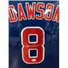 Image 2 : ANDRE DAWSON SIGNED CUSTOM FRAMED 35X43 JERSEY (SPORTS CARD EDITION) BECKETT COA
