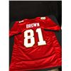 Image 1 : ANTONIO BROWN SIGNED FOOTBALL JERSEY (JSA COA)
