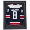 Image 1 : Capitals Alexander Ovechkin Autographed Framed Jersey (Fanatics Hologram)