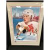 Image 1 : LTD. EDITION PAVEL BURE SIGNED CUSTOM FRAMED RUSSIAN ROCKET PRINT (937/1010)