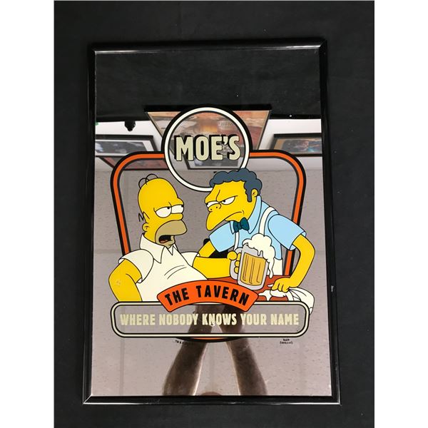 MOE'S TAVERN MIRROR WALL SIGN