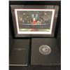 Image 1 : BATTLESTAR GALACTICA CREW MEMORABILIA WITH FRAMED PRINT