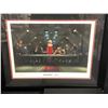 Image 2 : BATTLESTAR GALACTICA CREW MEMORABILIA WITH FRAMED PRINT