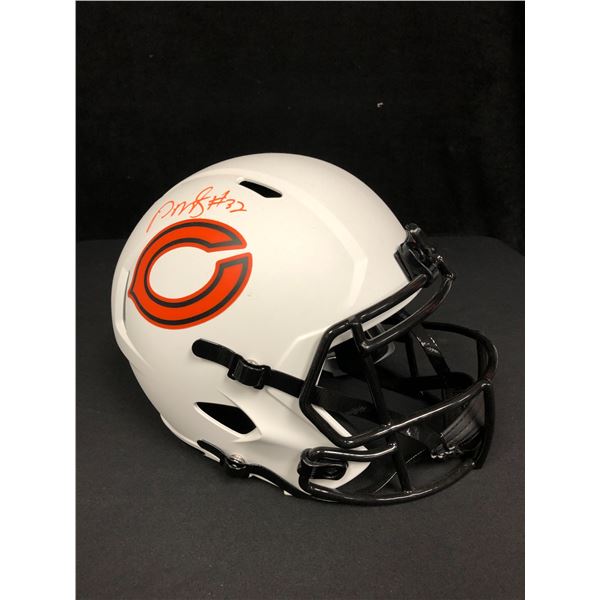 DAVID MONTGOMERY SIGNED CHICAGO BEARS FULL SIZE LUNAR ECLIPSE HELMET (BECKETT COA)