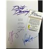 Image 2 : JENNIFER GREY AND PATRICK SWAYZE SIGNED DIRTY DANCING SCRIPT COVER (RA COA)