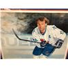 Image 2 : GUY LAFLEUR SIGNED GLEN GREEN LTD EDITION PORTRAIT FRAMED (24 X 30)