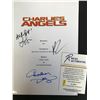 Image 2 : CHARLIE'S ANGELS CAST SIGNED SCRIPT COVER (RA COA)