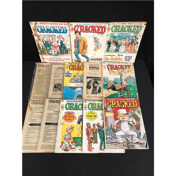 VINTAGE CRACKED MAGAZINE LOT