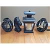 Image 2 : Decorative Lanterns x3 & Ornate Horse Head