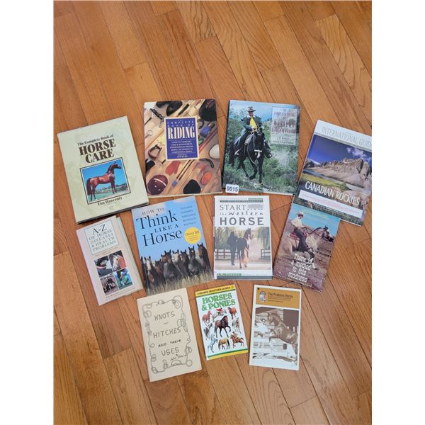 Collection of Horse Related Books (Educational & Medical Books)
