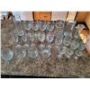 Image 1 : Various Glassware - Wine Glasses - Vases - Brandy Glasses - Champagne Flutes