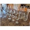 Image 2 : Various Glassware - Wine Glasses - Vases - Brandy Glasses - Champagne Flutes