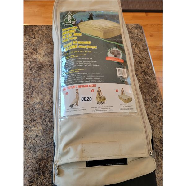 Queen Size Deluxe - BYOBED with Pump (78 x 58 x 24)