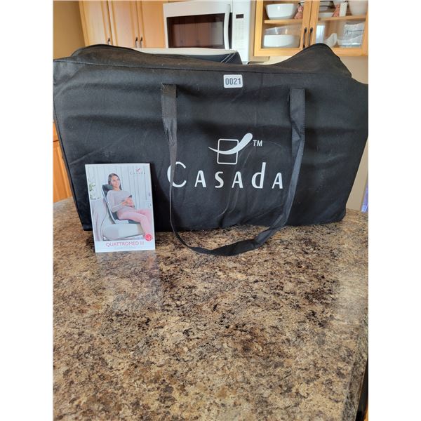 Casada Quattromed III Limited Edition - Massage Chair & TrueMidic Neck Massager