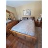 Image 1 : Queen Size Sleigh Bed Frame (Mattress, Box spring & Bedding NOT included)
