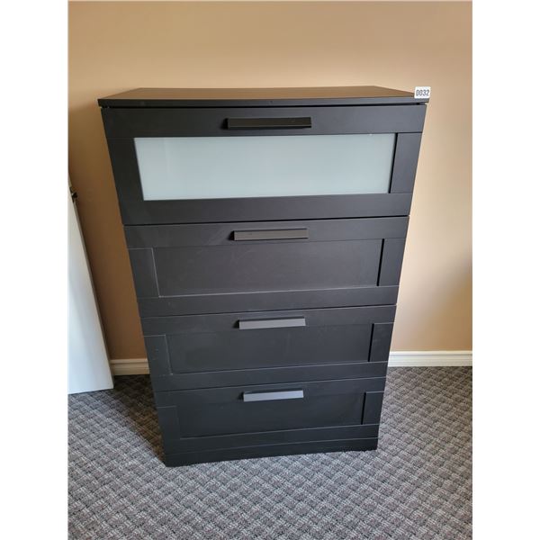 Black High Boy (30.5W x 18D x 49H)