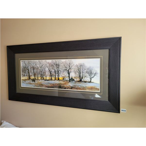 Horse & Field Picture (36.5W x 24.5H)