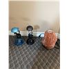 Image 1 : Large Himalayan Salt Rock Lamp (Needs new bulb) - Desk Lamps x2