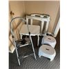 Image 1 : Baby Gate "The First Years" - Step Ladder  - Step Stool x2 - Adjustable TV Tray