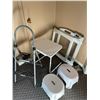 Image 3 : Baby Gate "The First Years" - Step Ladder  - Step Stool x2 - Adjustable TV Tray