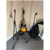 Image 1 : Epiphone Junior Model (Les Paul Junior) Guitar with Bag & Stand - Microphone Stands x2 and More!
