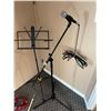 Image 4 : Tambourine - Hercules Sheet Music Stand - On Stage Microphone Stand - Marshall Foot Peddle...